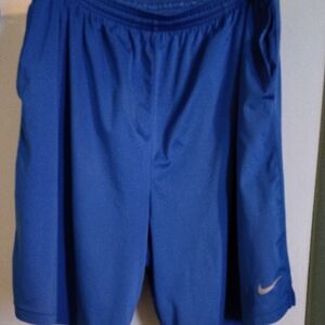 Nike Blue Athletic Training Shorts